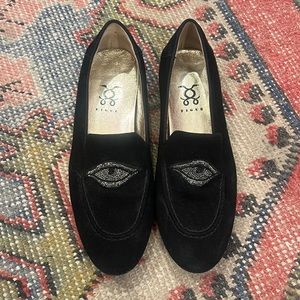 Figue genuine leather evil eye loafer, 37